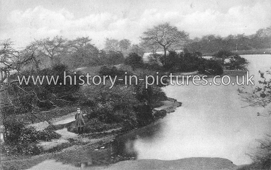 Hollow Ponds, Leytonstone, London. c.1912.